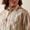Ariat Mens Hines Retro Fit Shirt Off White - 10065757