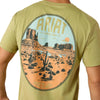 Ariat Mens Horse Without Name T-Shirt Tent Green - 10071188