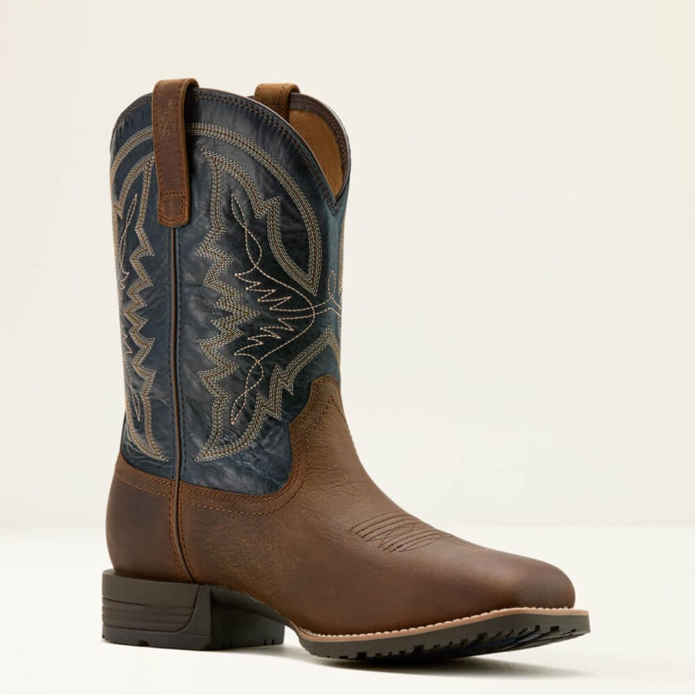 Ariat Mens Hybrid Ranchwork Cowboy Boots