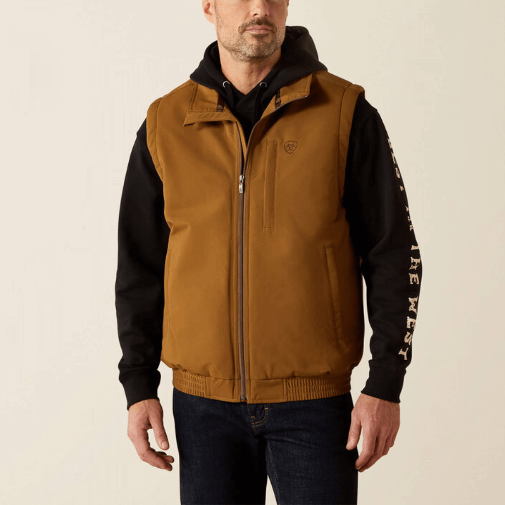 Ariat Mens Insulated Vest Khaki