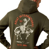 Ariat Mens International Rodeo Hoodie Grape Leaf - 10079614