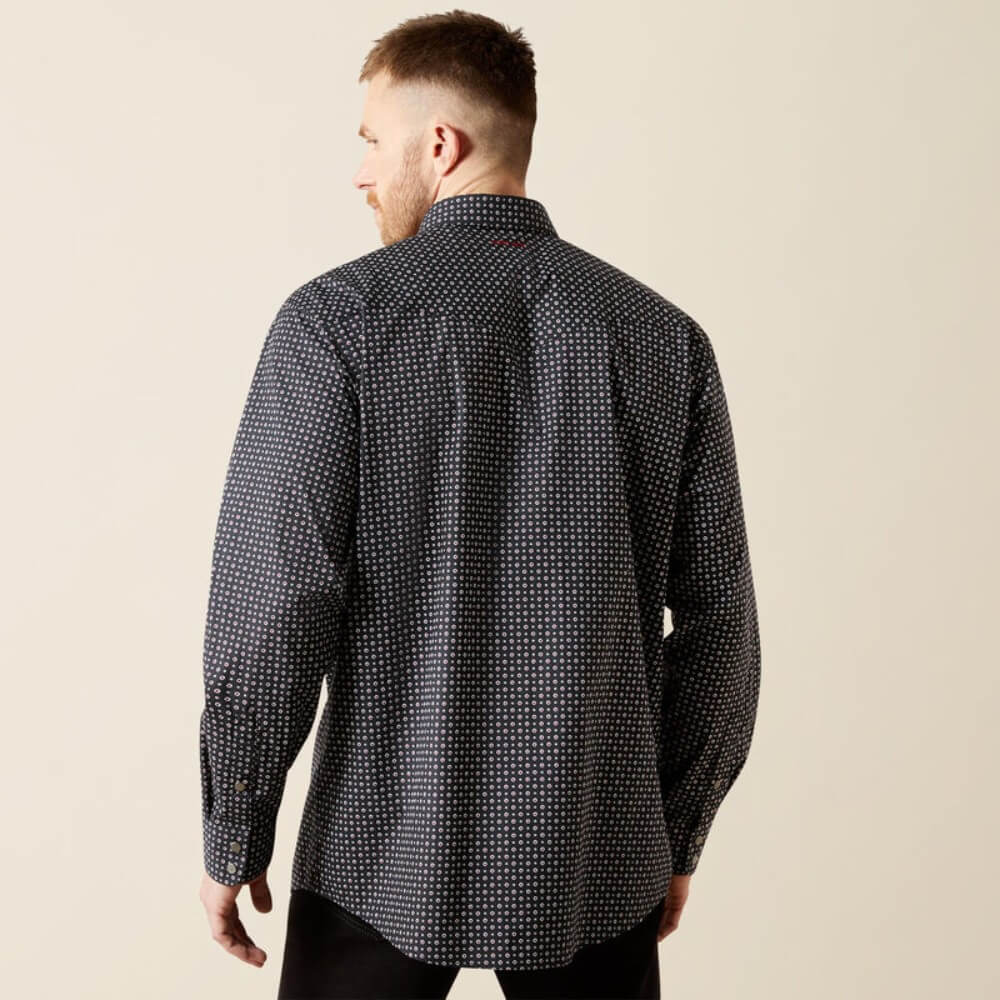 Ariat Mens Johnson Classic Fit Shirt Black - 10065972