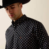 Ariat Mens Larsen Classic Fit Shirt Black - 10080668