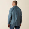 Ariat Mens Lex Button-Down Western Shirt Blue - 10080652