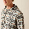 Ariat Mens Lightweight Retro Hoodie Sandshell Serape - 10071469