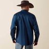 Ariat Mens Lightweight Twill Classic Fit Snap Shirt Key Largo - 10073614