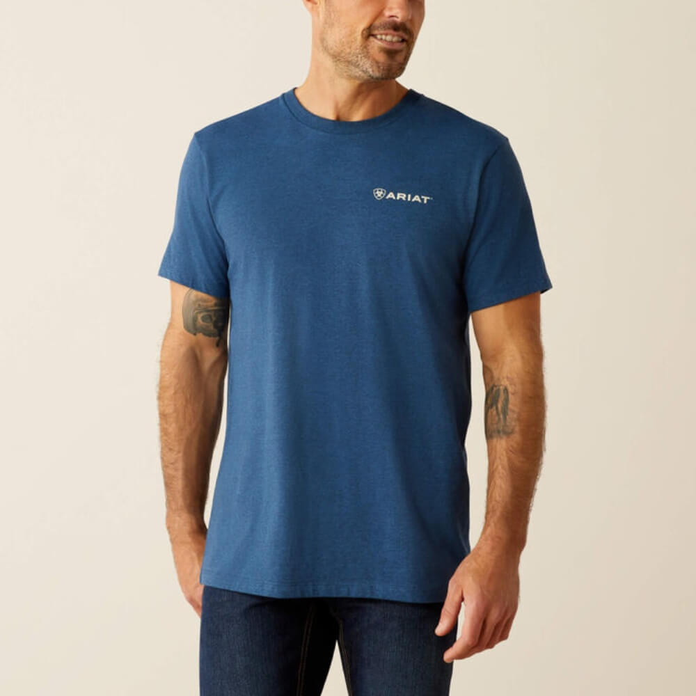 Ariat Mens Line Frame Hex T-Shirt