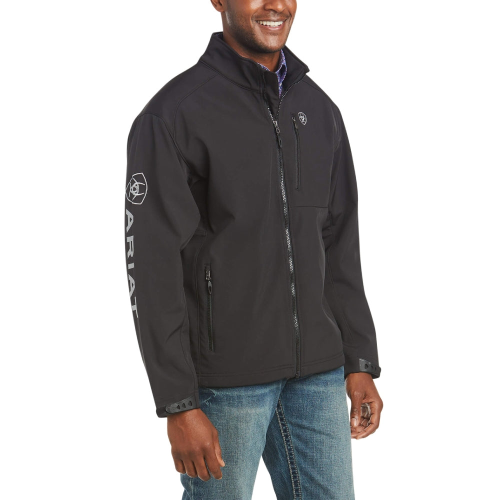 Ariat Mens Logo 2.0 Black Softshell Jacket