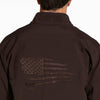 Ariat Mens Logo 2.0 Patriot Coffee bean Jacket
