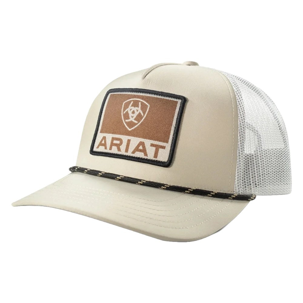 Ariat Mens Logo Patch Cap Tan - A300092508
