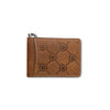 Ariat Mens Logo Print Money Clip Wallet Brown - A3565844