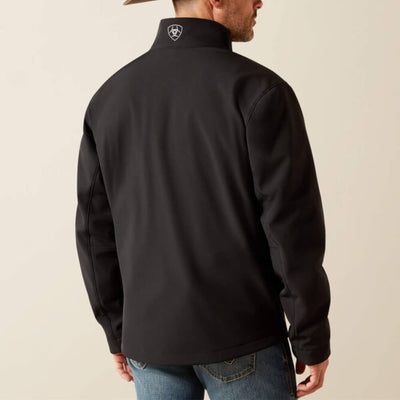 Ariat Mens Logo Softshell Jacket Black - 10062578