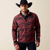 Ariat Mens Logo Softshell Jacket Red Mahogany - 10079455