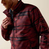 Ariat Mens Logo Softshell Jacket Red Mahogany - 10079455