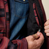 Ariat Mens Logo Softshell Jacket Red Mahogany - 10079455