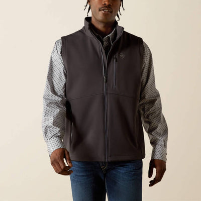 Ariat Mens Logo Softshell Vest Phantom - 10062589