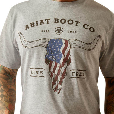 Ariat Mens Long Live Freedom T-Shirt