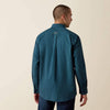 Ariat Mens Lovato Classic Fit Shirt Majolica Blue - 10080598