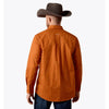 Ariat Mens Ludwig Long Sleeve Shirt Orange - 10080741