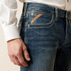 Ariat Mens M4 Low Rise Boot Cut Jeans Gulch - 10012136