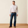 Ariat Mens M4 Relaxed Crawford Boot Cut Jeans Silverton - 10079054