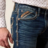 Ariat Mens M4 Relaxed Crawford Boot Cut Jeans Silverton - 10079054