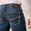 Ariat Mens M4 Relaxed Crawford Boot Cut Jeans Silverton - 10079054