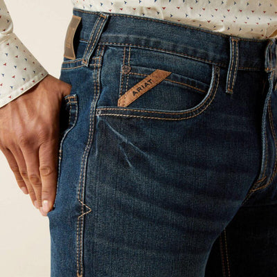 Ariat Mens M4 Relaxed Harvey Boot Cut Jeans Alan - 10061747
