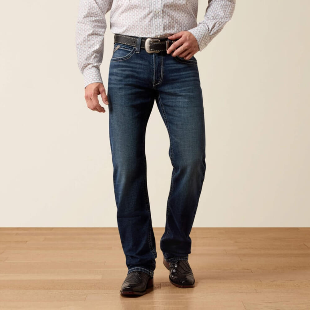 Ariat Mens M4 Relaxed Landon Straight Leg Jeans Harlan - 10074799