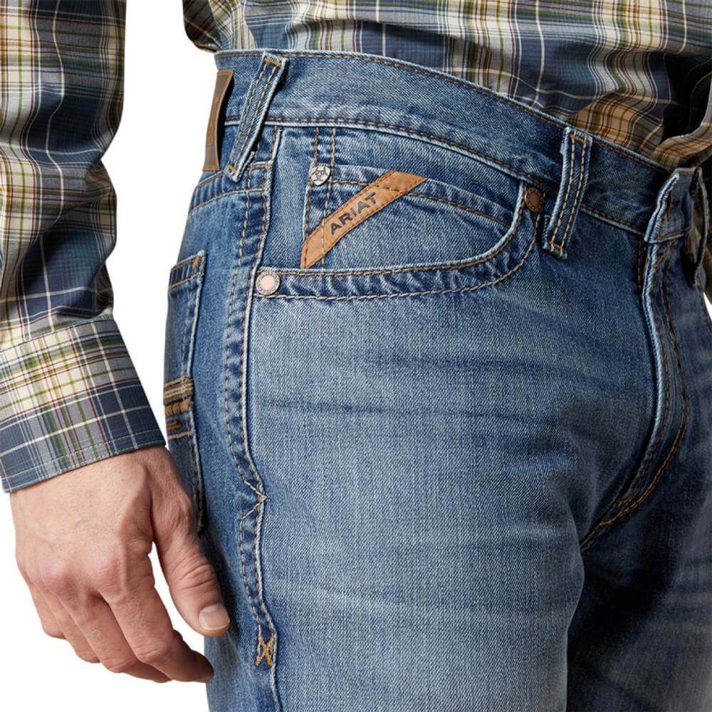 Ariat Mens M4 Relaxed Shane Bootcut Jeans