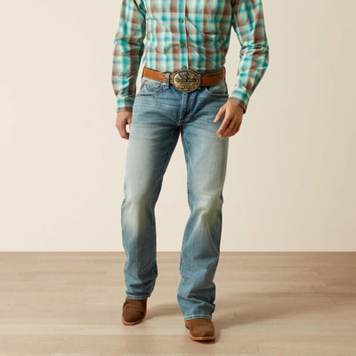 Ariat Mens M4 Relaxed Thomas Boot Cut Jeans