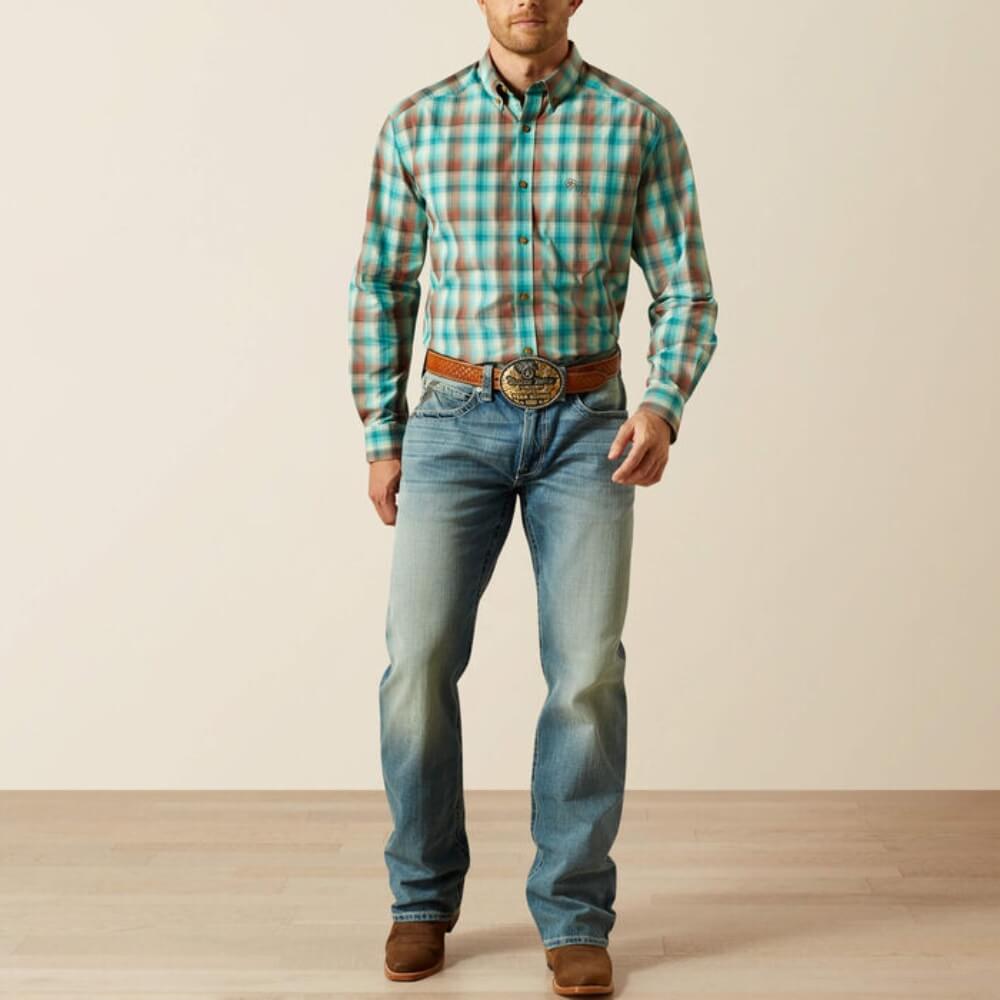 Ariat Mens M4 Relaxed Thomas Boot Cut Jeans Shasta - 10061732