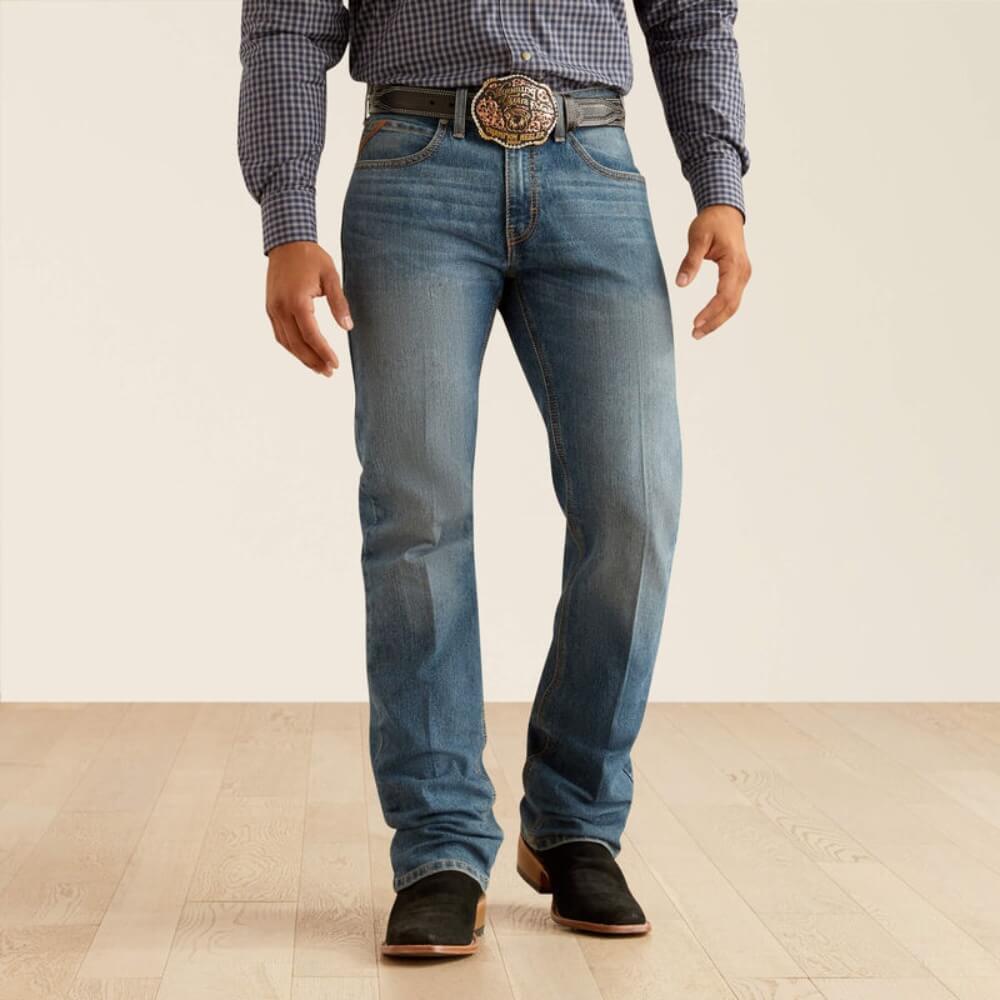 Ariat Mens M5 Stretch Pro Series Ray Straight Leg Jeans Hamilton - 10045391