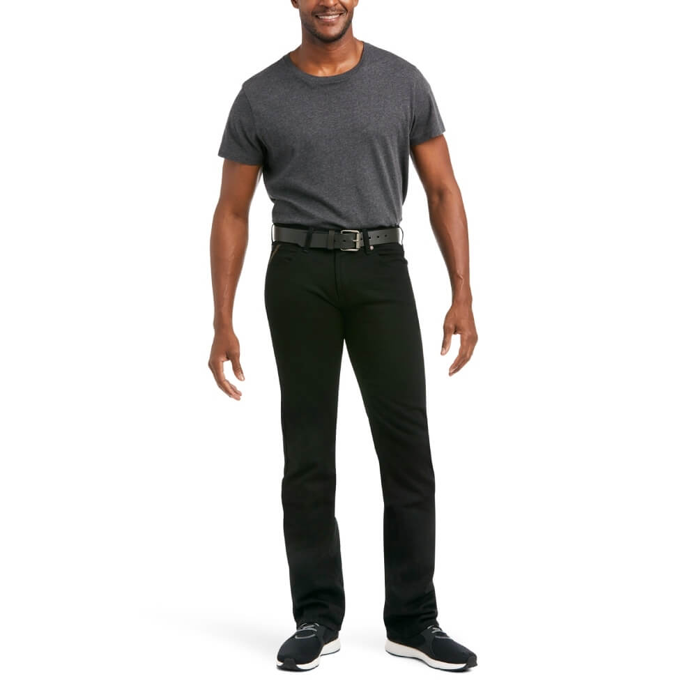Ariat Men's M7 Slim Legacy Straight Black Jeans 10037890
