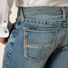 Ariat Mens M7 Rocker Stretch Stirling Stackable Straight Leg Jeans Shasta