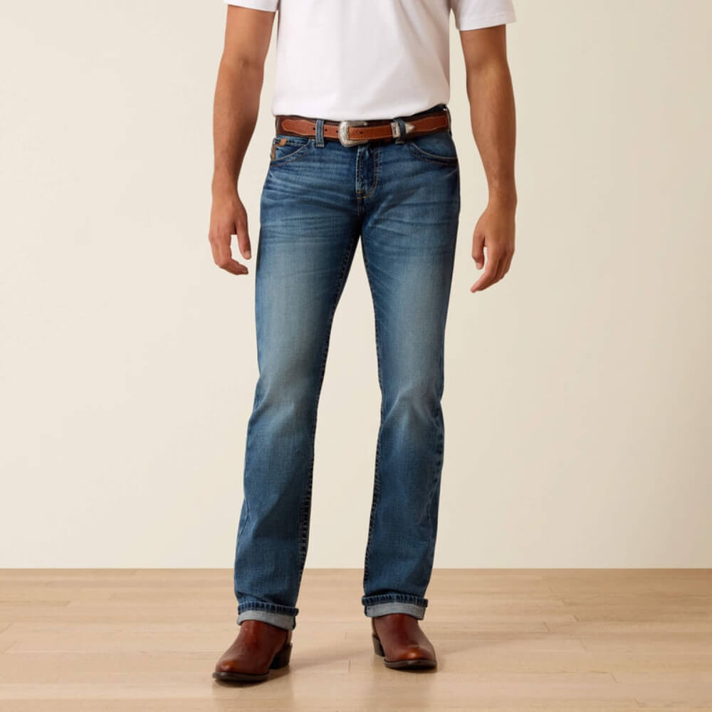 Ariat Mens M7 Slim Axel Straight Leg Jeans Livermore - 10072980