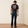 Ariat Mens M8 Modern Carlington Slim Straight Leg Jeans Hillcrest - 10074791