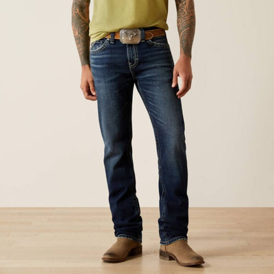 Ariat Mens M8 Modern Slim Matthew Straight Jeans Hillcrest - 10058930