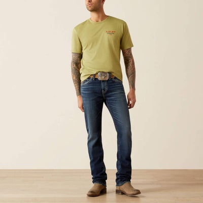 Ariat Mens M8 Modern Slim Matthew Straight Jeans Hillcrest - 10058930