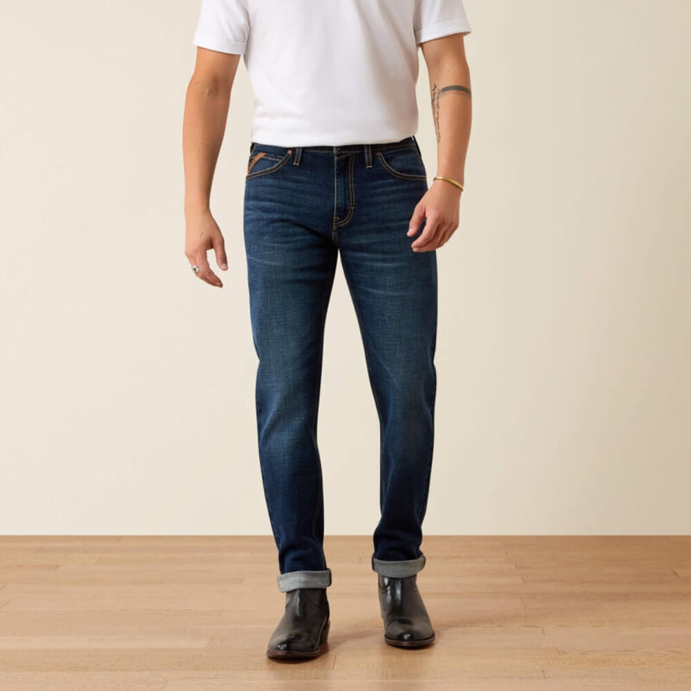 Ariat Mens M8 Slim Hansen Taper Jeans Kyle - 10078948