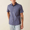 Ariat Mens Maddox Modern Fit Shirt Spring Lake Geo Stripe - 10071059