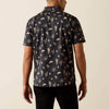 Ariat Mens Mathais Modern Fit Shirt Black - 10072727