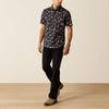Ariat Mens Mathais Modern Fit Shirt Black - 10072727