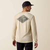 Ariat Mens Medallion Standard Long Sleeve T-Shirt Natural - 10080589