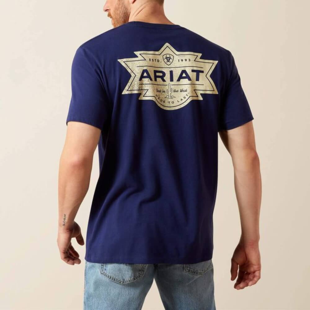 Ariat Mens Mesa Motif Lockup T-Shirt