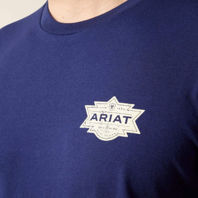 Ariat Mens Mesa Motif Lockup T-Shirt