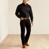 Ariat Mens Mexico Fitted Long Sleeve Shirt Black - 10038914