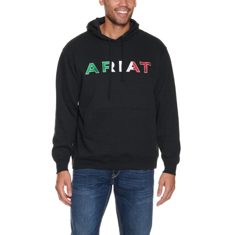 Ariat Mens Mexico Logo Hoodie - 10038962