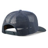 Ariat Mens Navy Leather Logo Patch Cap - A300065427