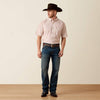 Ariat Mens Nels Classic Fit Shirt Light Brown - 10073520